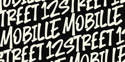 MC Thiger Feron Font Poster 4