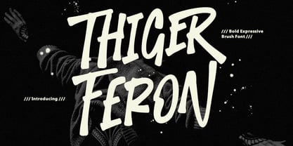 MC Thiger Feron Font Poster 1