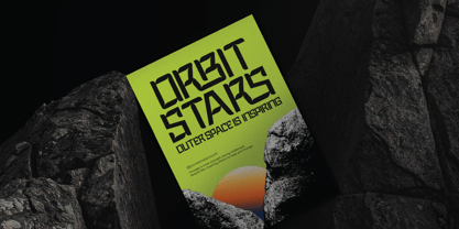 Clouds Hotspot Font Poster 3