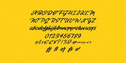 MC Cerfie Font Poster 7