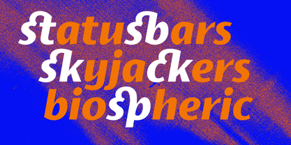 Schar Font Poster 5