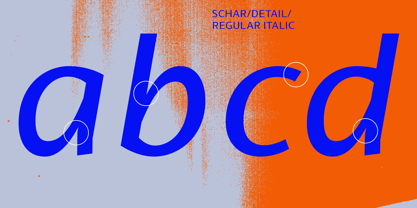 Schar Font Poster 8