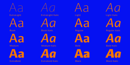 Schar Font Poster 13