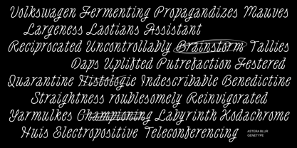 Asteza Font Poster 5