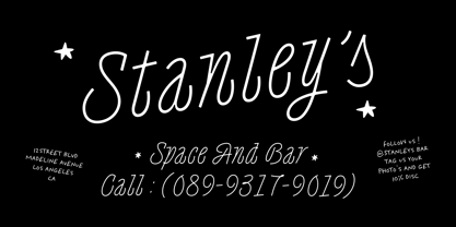 Asteza Font Poster 2