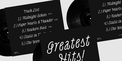 Asteza Font Poster 3