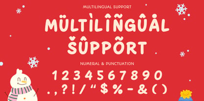 Jolly Bouncy Font Poster 3