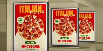 Happy Chunk Font Poster 4