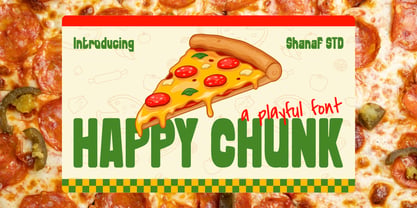Happy Chunk Font Poster 1