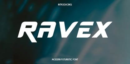 Ravex Font Poster 1
