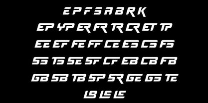 Ravex Font Poster 2
