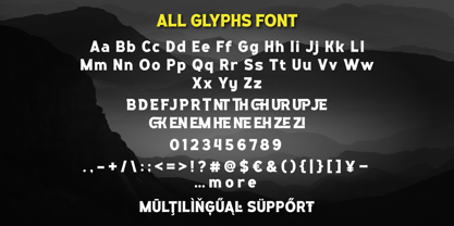 Thio Filmen Font Poster 10