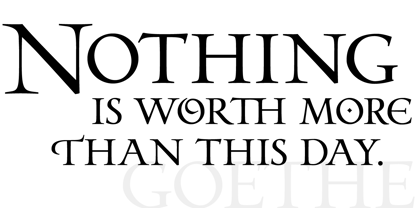 Odyssey Pro Font Poster 3