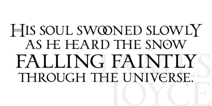 Odyssey Pro Font Poster 5