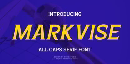Markvise Font Poster 1