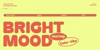 Holidough Font Poster 2