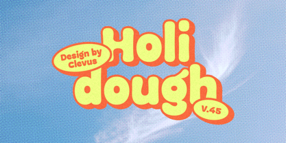 Holidough Font Poster 1