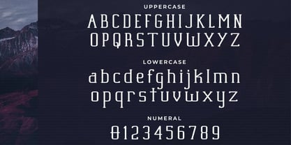 Vexlar Font Poster 2