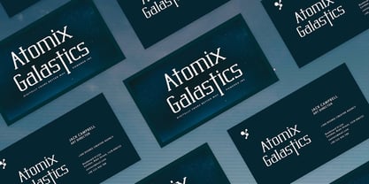 Vexlar Font Poster 4
