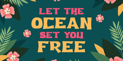 Olana Font Poster 2