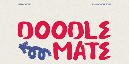 Doodle Mate Font Poster 1