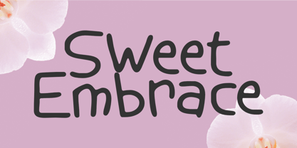 Sweet Embrace Font Poster 1