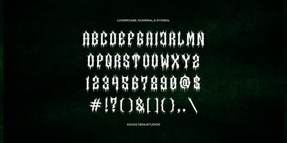Erethyl Font Poster 11
