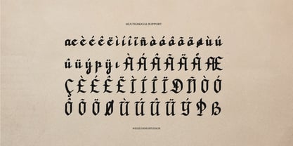 Dicaten Font Poster 11