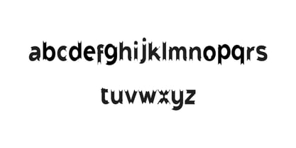 Swiss cheese Font Poster 9