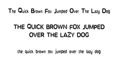 Swiss cheese Font Poster 7