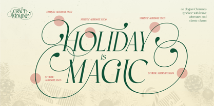 Grace Loomine Font Poster 8