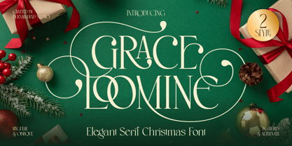 Grace Loomine Font Poster 1