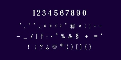 Backswings Font Poster 8