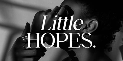 Backswings Font Poster 3