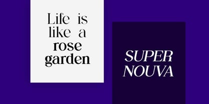 Backswings Font Poster 2