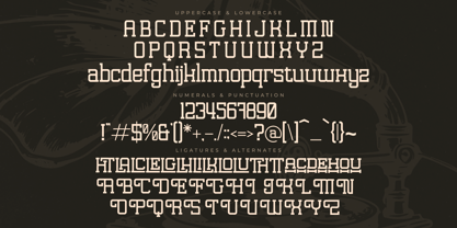 Lastime Echoes Font Poster 8