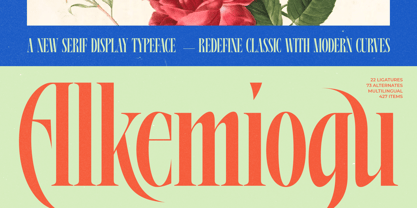 Alkemiogu Font Poster 1