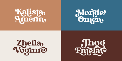 Radvin Font Poster 10