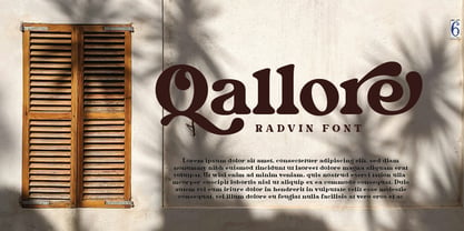 Radvin Font Poster 9