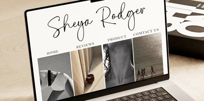 Erlintina Font Poster 10