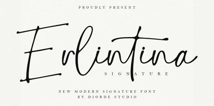 Erlintina Font Poster 1