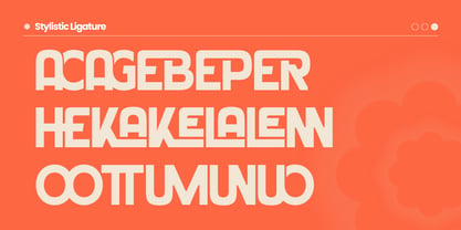 Orenza Bold Font Poster 8