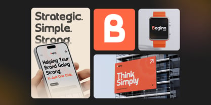 Orenza Bold Font Poster 5