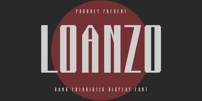 MC Loanzo Font Poster 1
