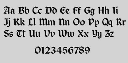 Calderon Font Poster 7