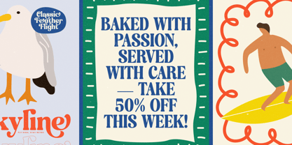 Classica Motion Font Poster 9