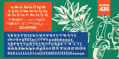 Classica Motion Font Poster 15