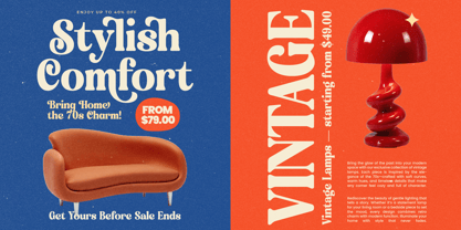 Classica Motion Font Poster 3