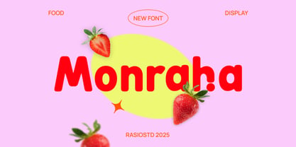Monraha Font Poster 1