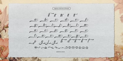 Marelyna Charleya Font Poster 12